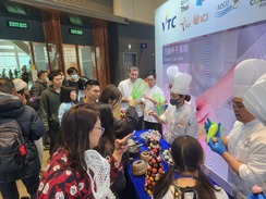 Skill demonstration in Education & Careers Expo 2024