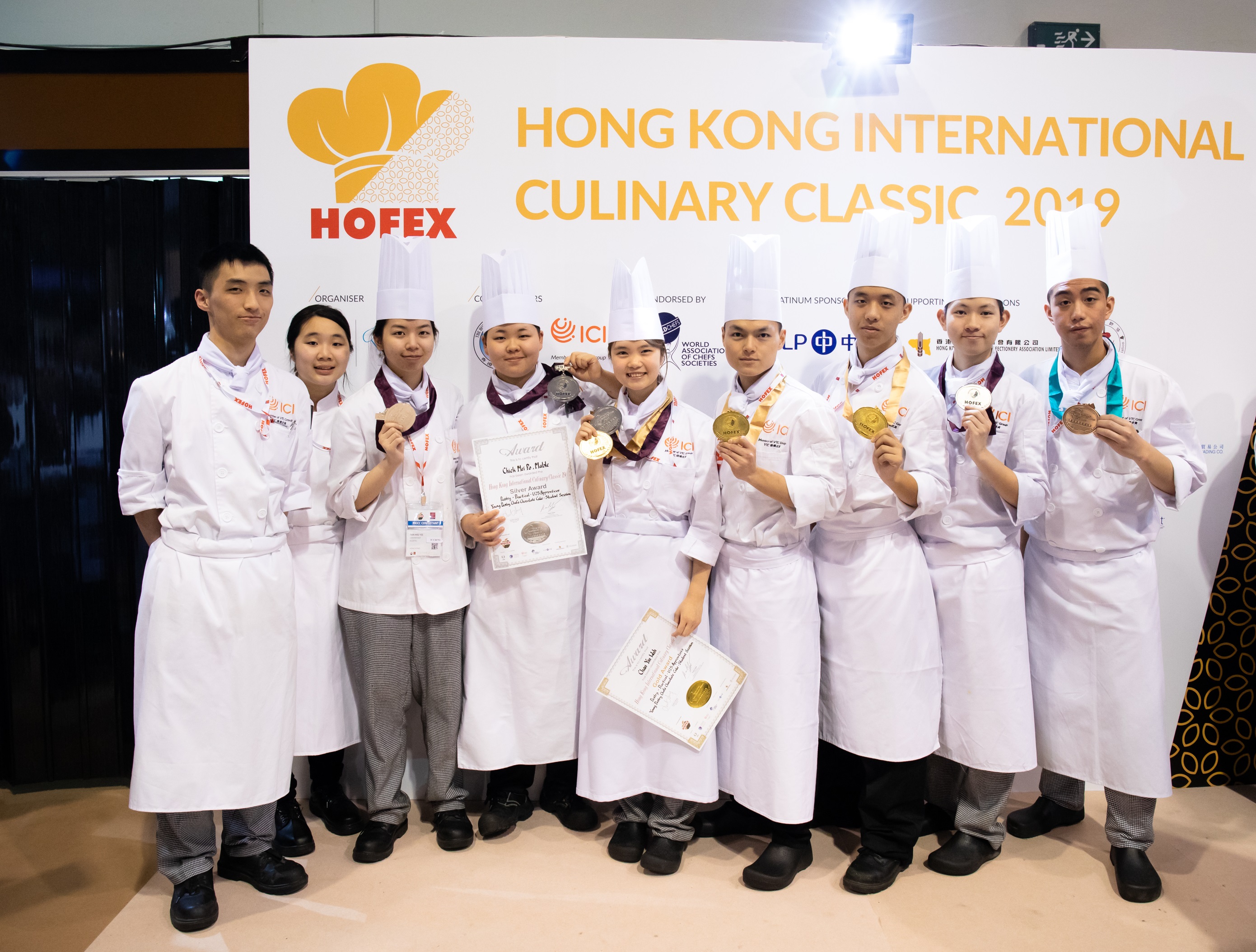 学员积极参与餐饮界盛事HOFEX 2019
