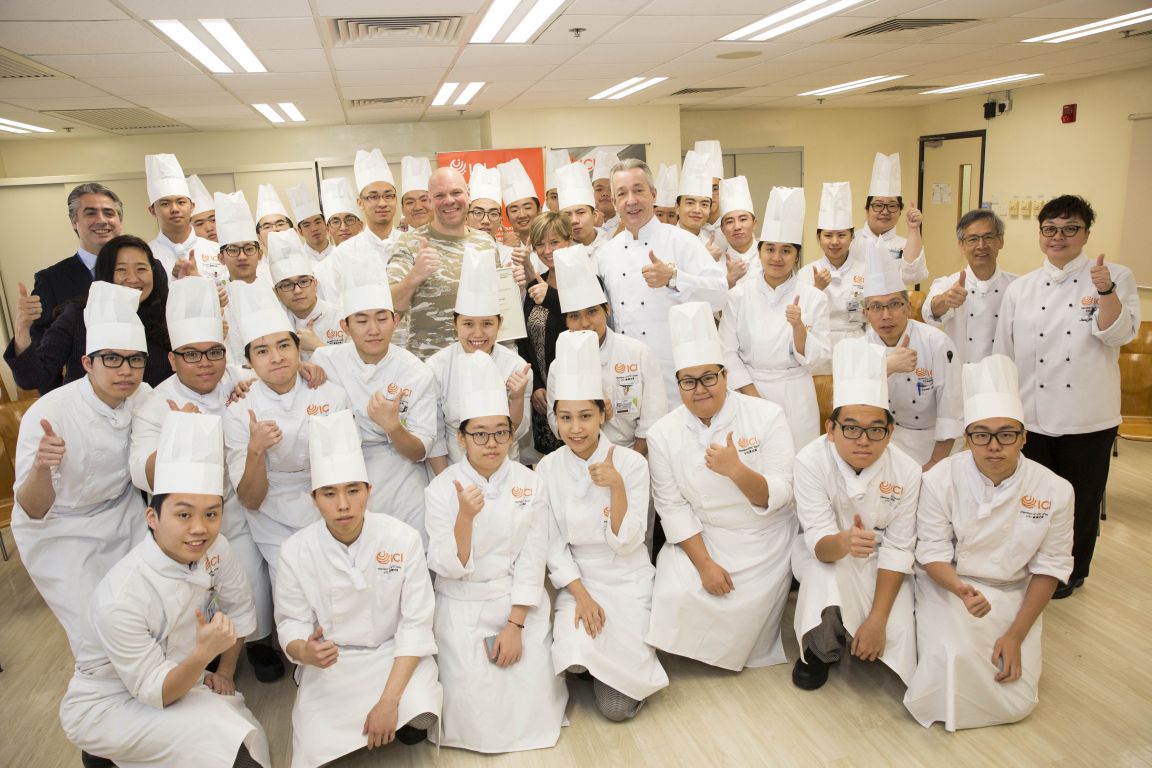  2-Starred Michelin Chef Tom Kerridge shared with ICI students